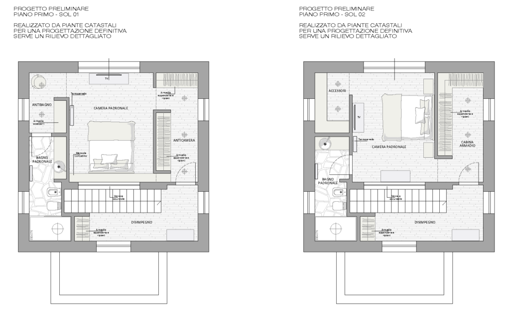 disegno piante architettoniche 