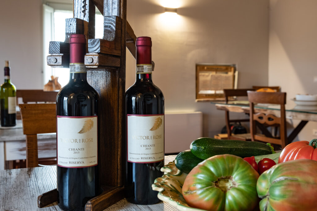 vini di produzione propria agriturismo